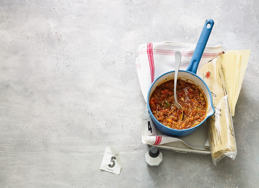 Quick and easy bolognese