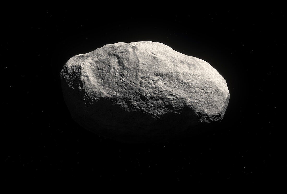 Comet C-2014 S3 (PANSTARRS), illustration