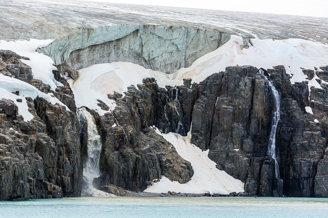 Melting glacier, Svalbard
