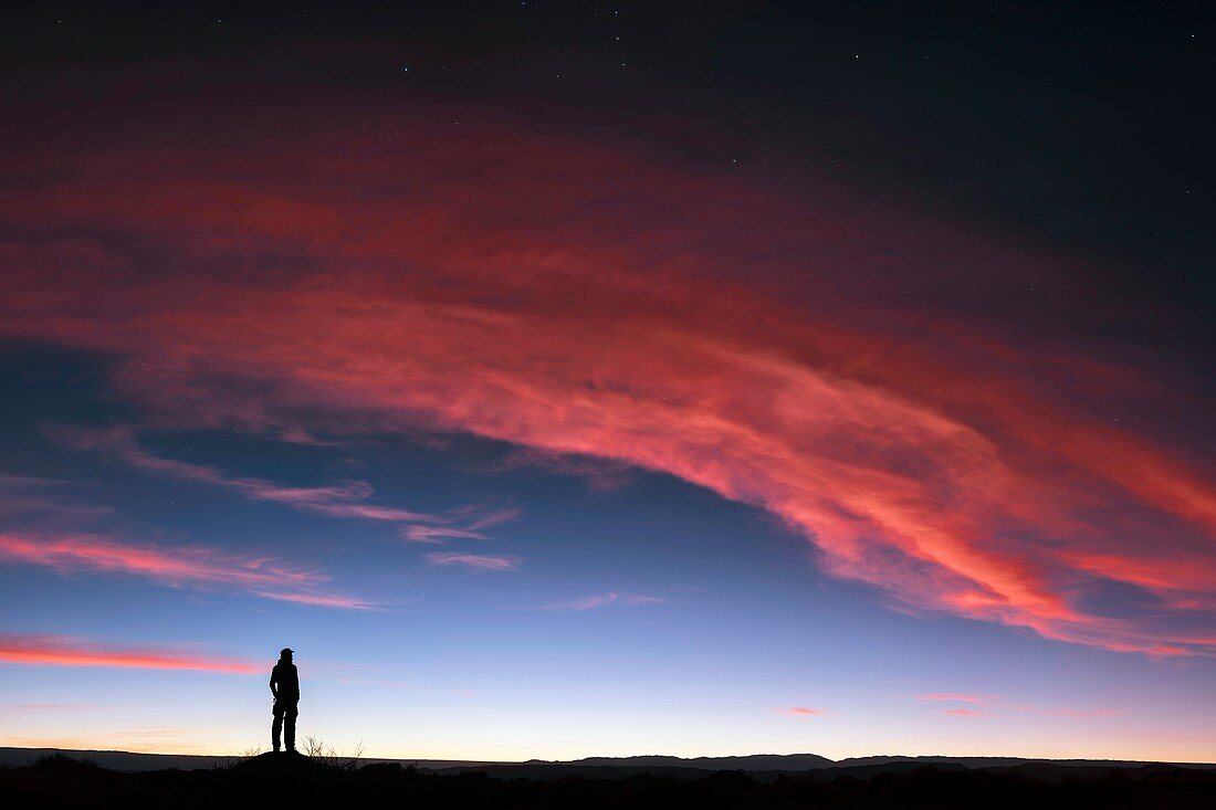 Sunset over the Atacama Desert