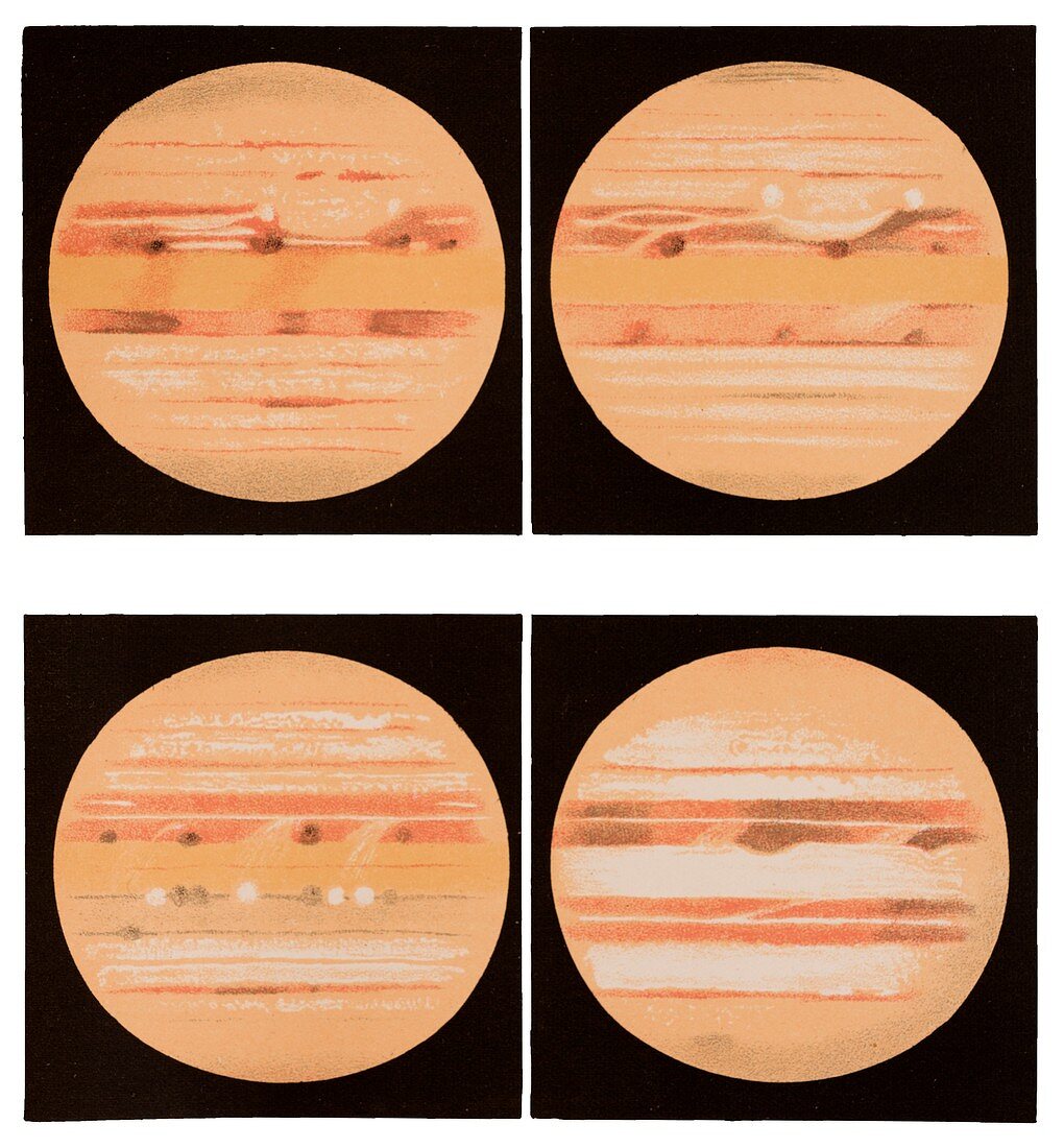 Jupiter between February and June 1897