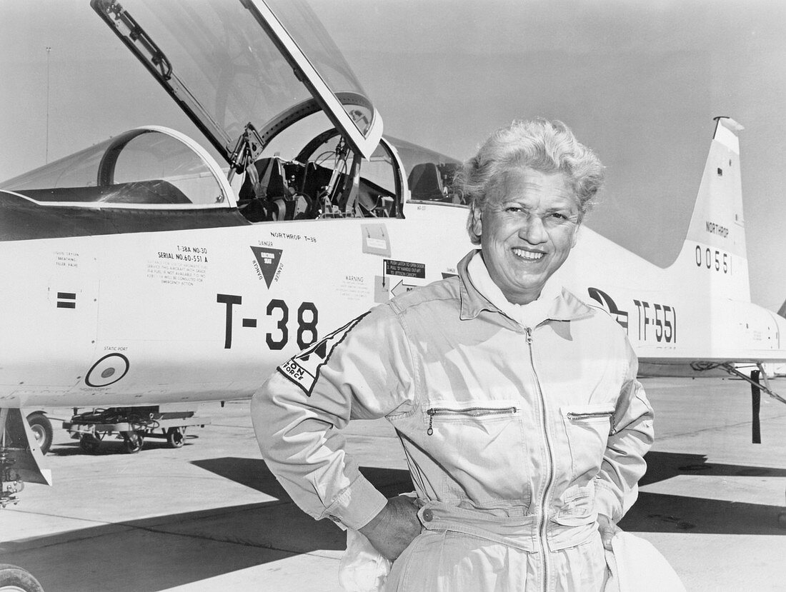 Jacqueline Cochran, US aviator
