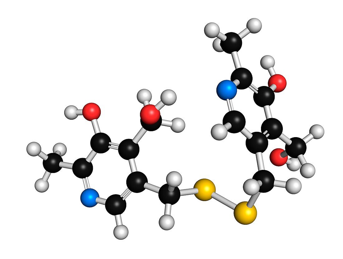 Pyritinol cognitive disorder drug molecule