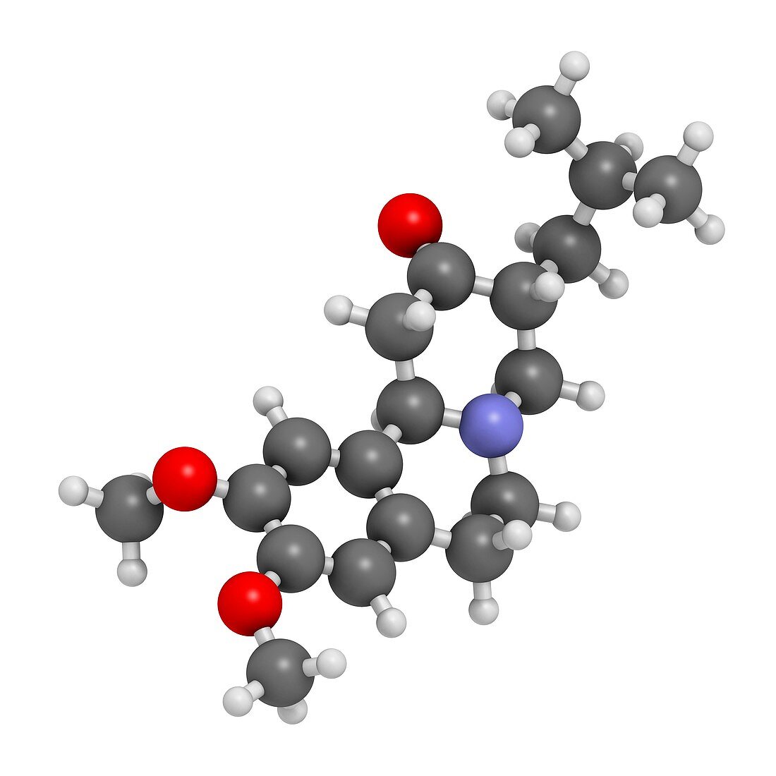 Tetrabenazine hyperkinetic disorder drug molecule