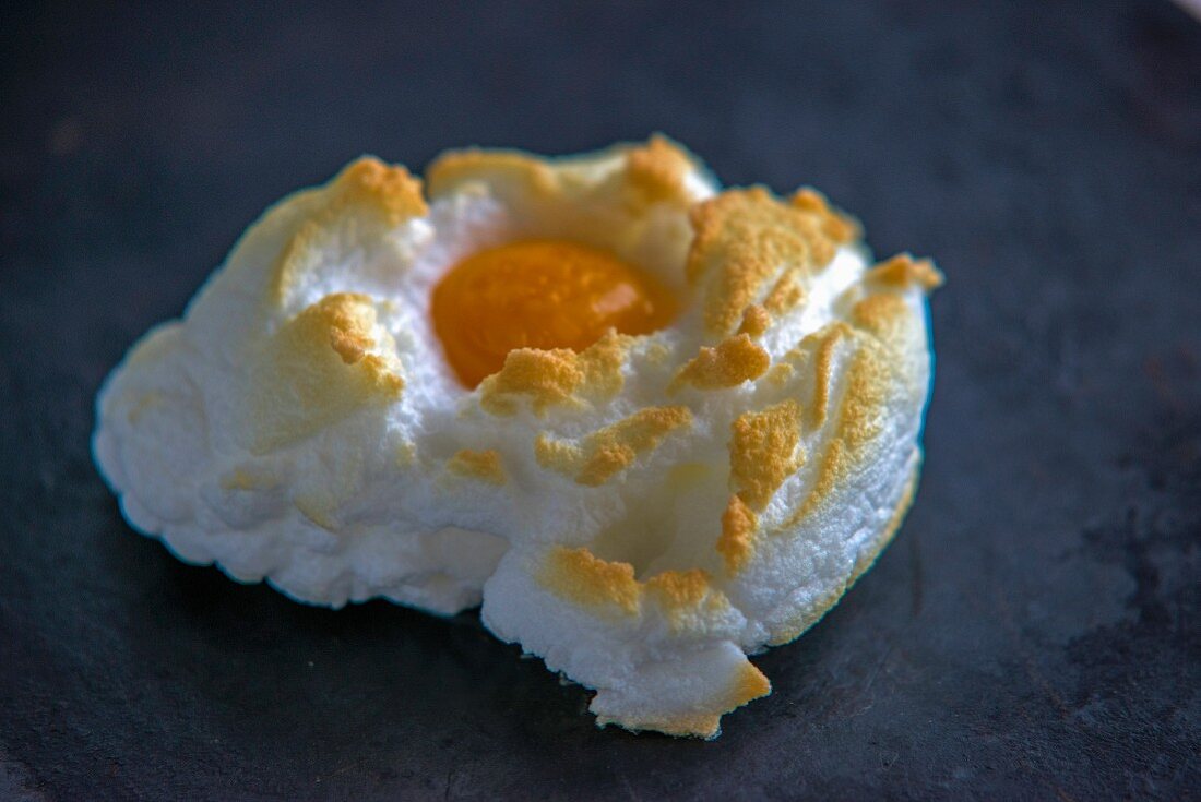 A cloud egg for breakfast