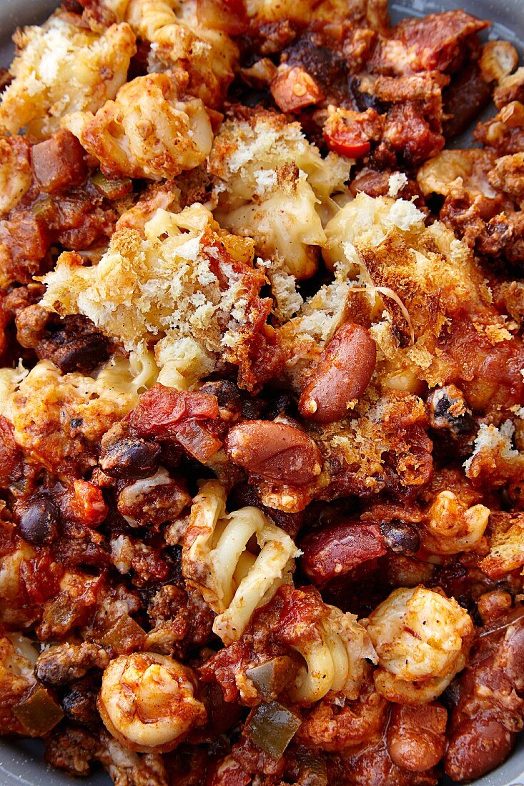 Chili Mac with Beans