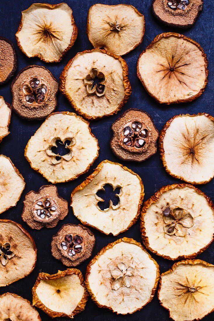 Dried apples and quinces