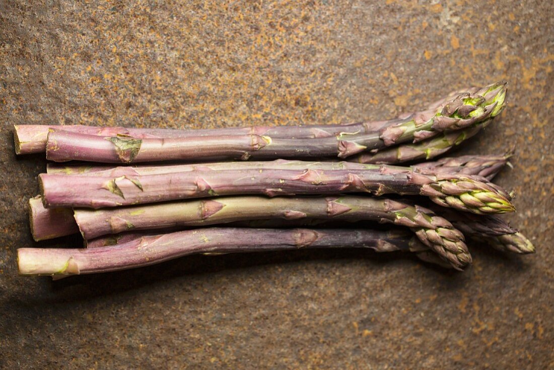 Purple asparagus