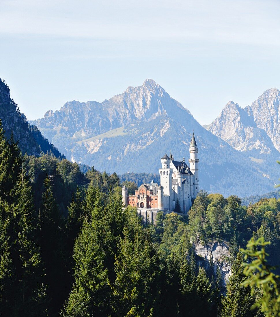 Neuschwanstein Castle, Hohenschwangau, Bavaria, Germany