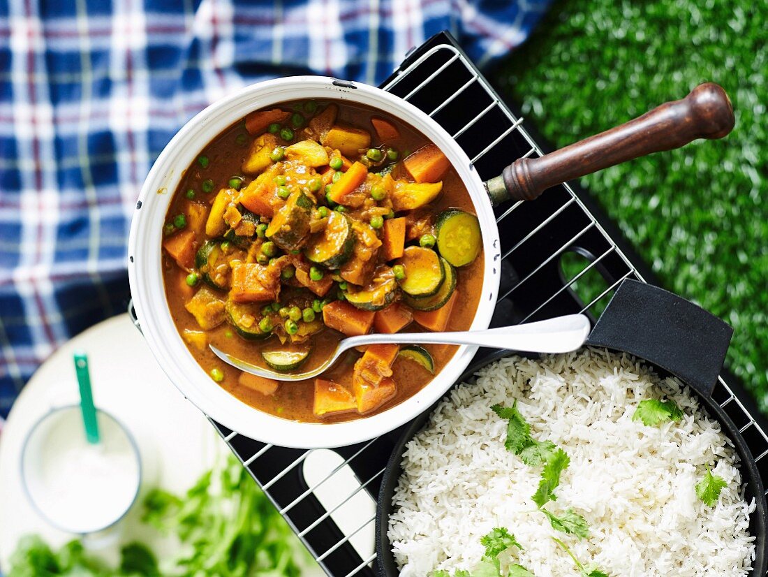 Rich vegetable curry