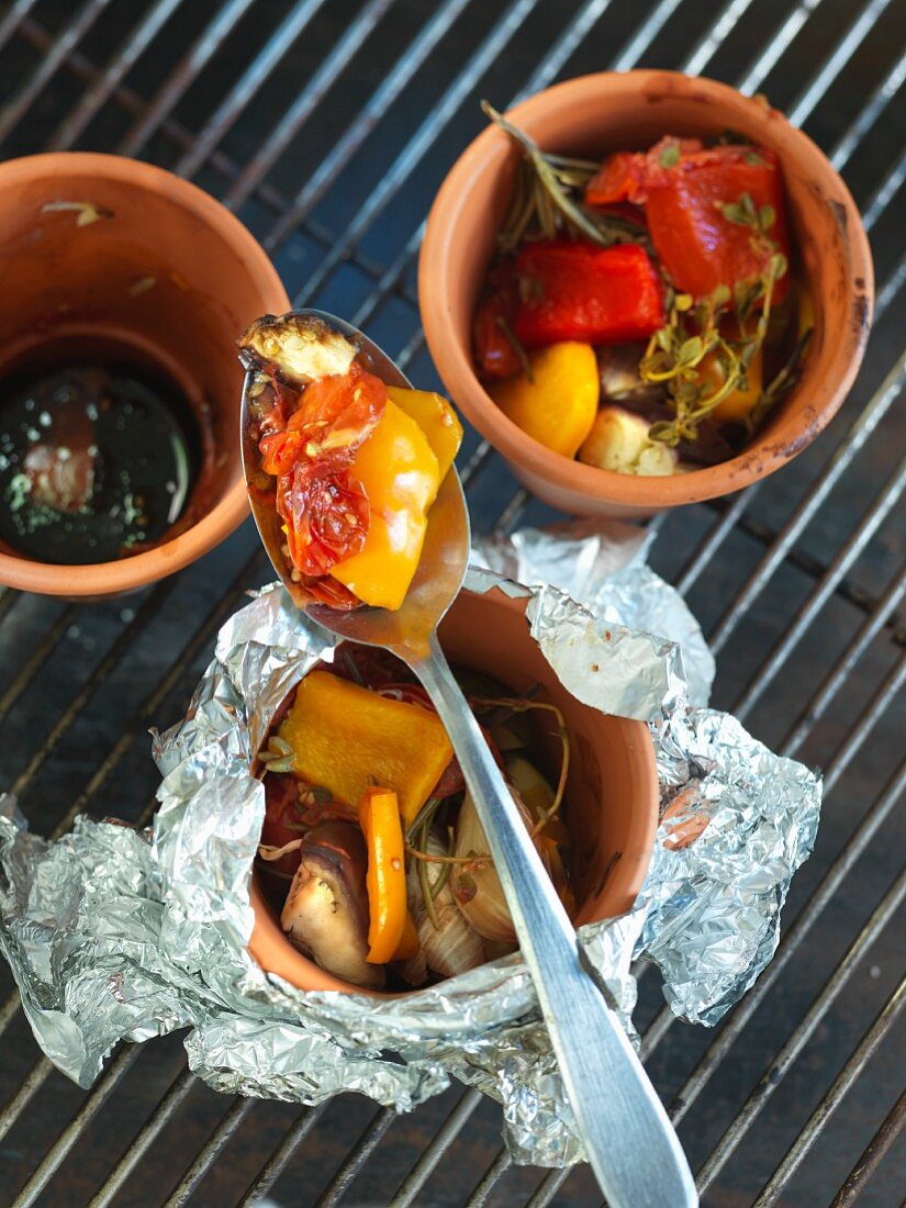 Grilled ratatouille