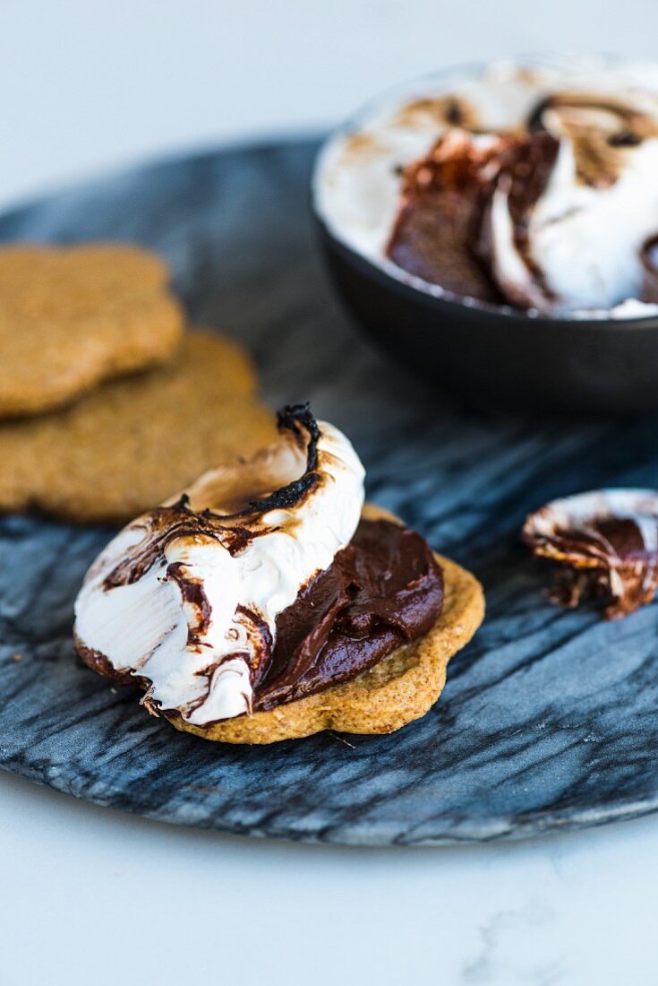 Smore Sandwich Cookies