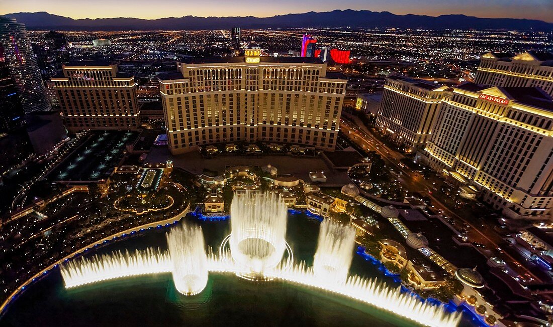 Bellagio Hotel Fountain, Las Vegas, USA