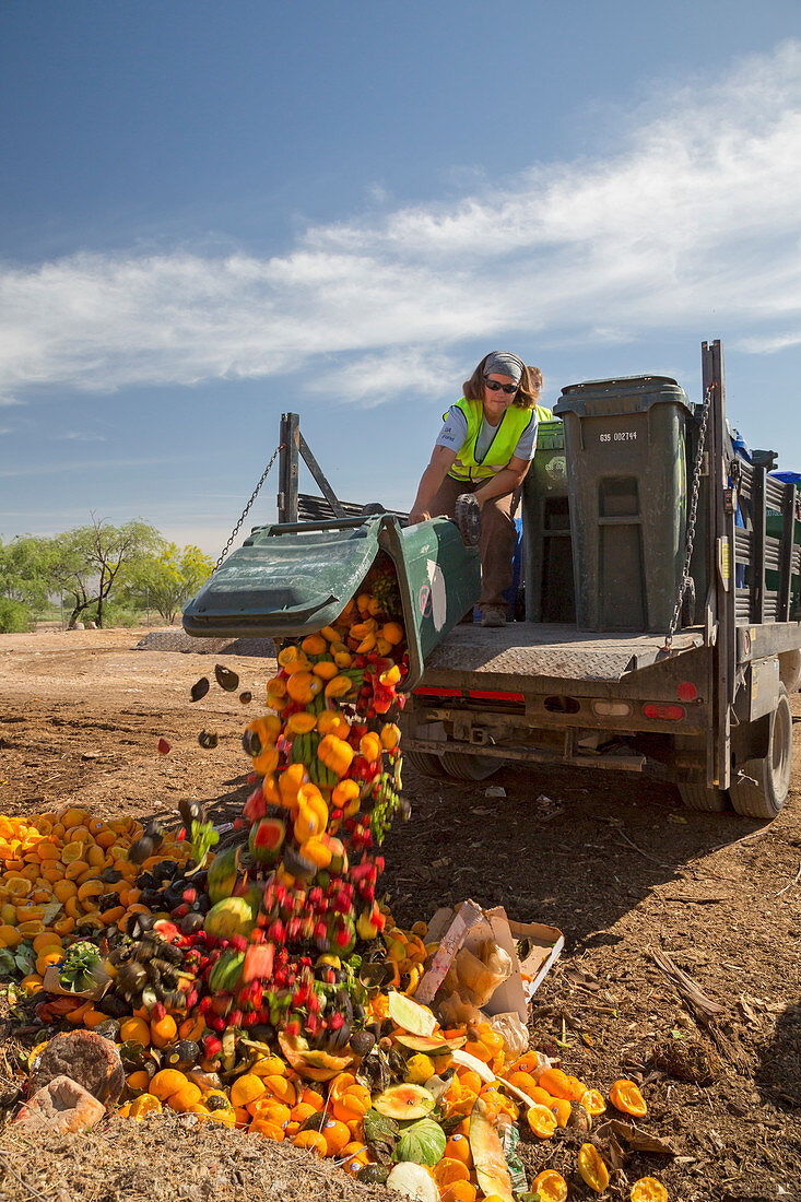 University food waste composting program, Tucson, USA