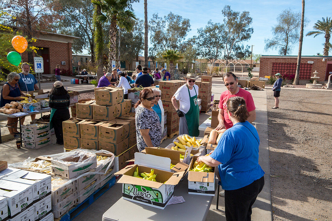 Food bank, USA