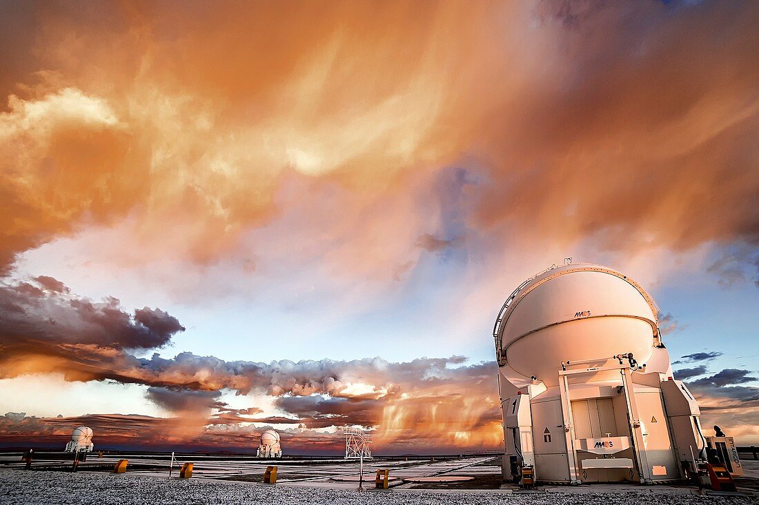 VLT auxiliary telescopes, Paranal Observatory, Chile