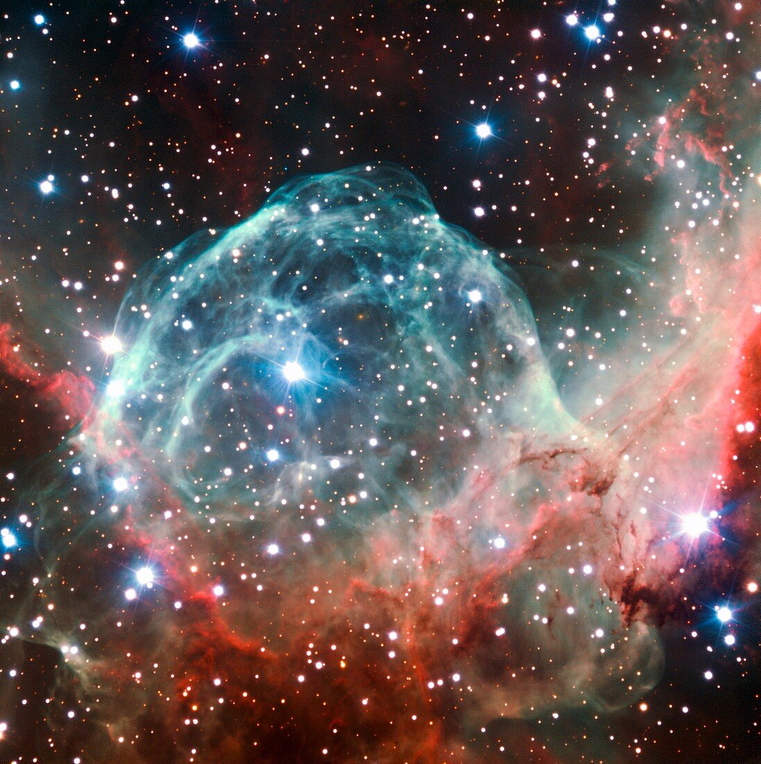 Helmet Nebula, VLT image