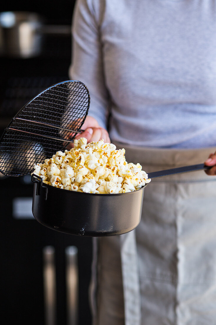 Gegrilltes Popcorn