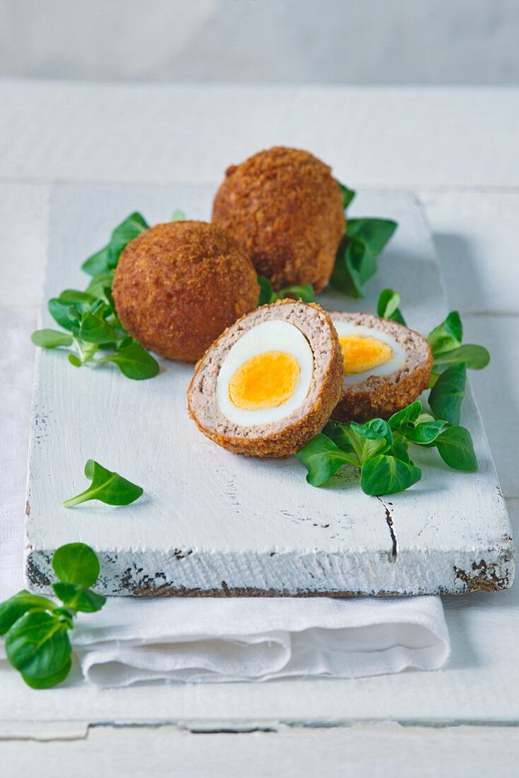 Scotch eggs for Easter