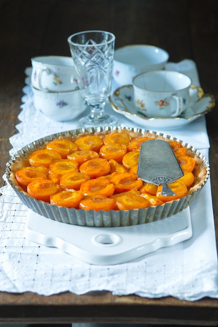 Apricot tart