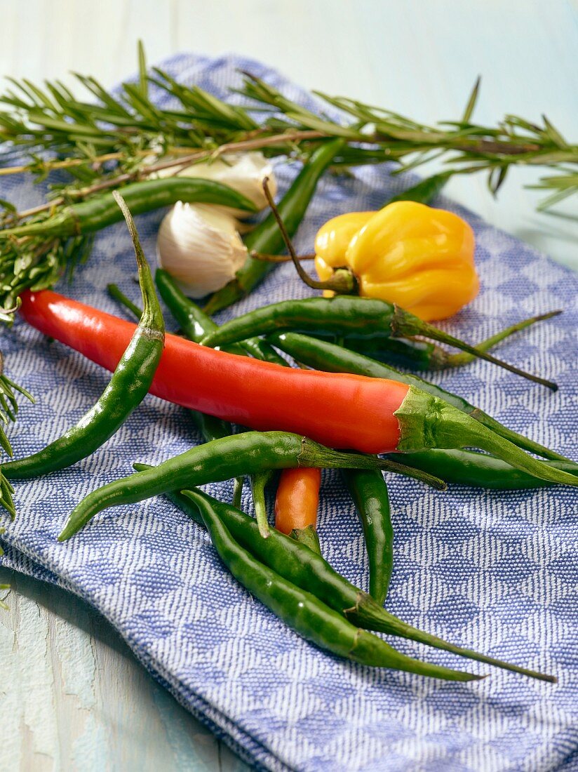 Ingredients for spicy oil