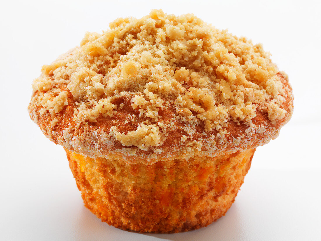 Muffins with a crumble topping