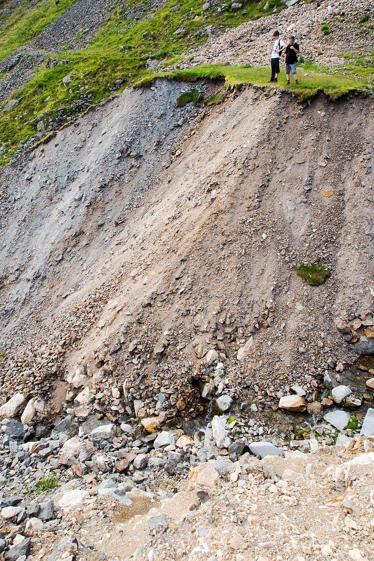 Erosion, Mines Gill, Lake District, UK