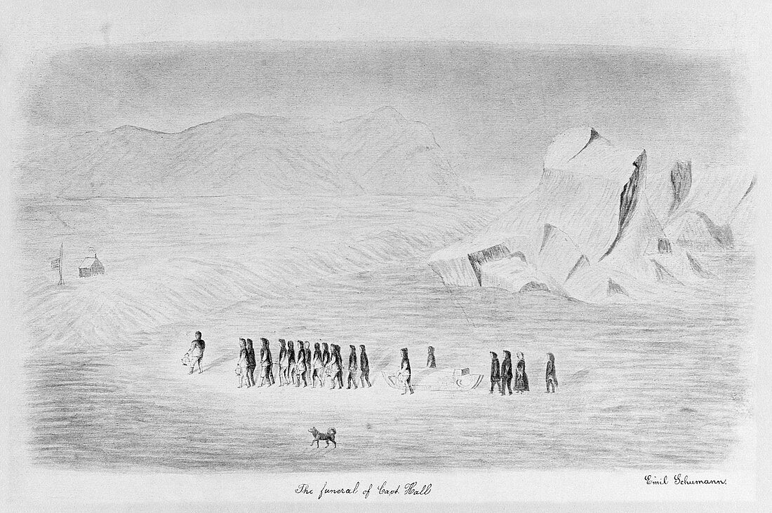 Polaris Arctic expedition, illustration
