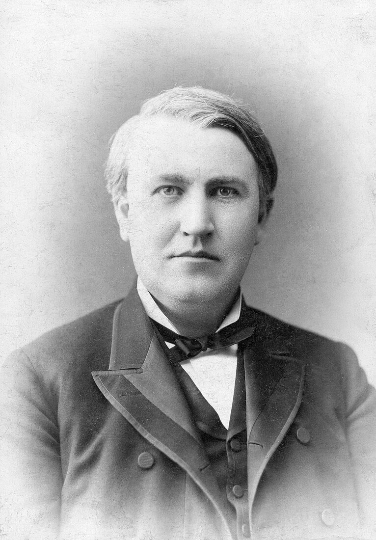 Thomas Edison, US inventor