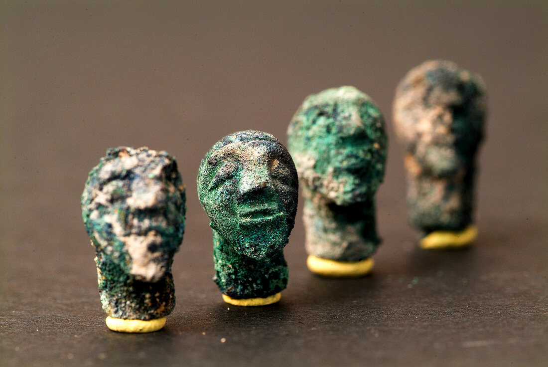 Iron Age decorative heads