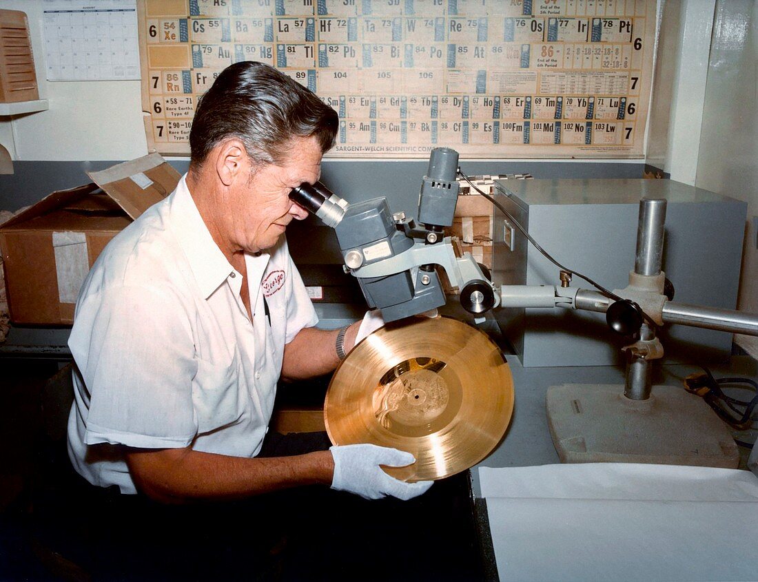 Voyager Golden Record production