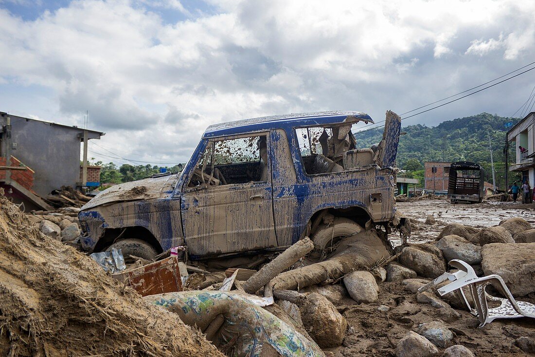 Landslide aftermath, Mocoa, Colombia, 2017