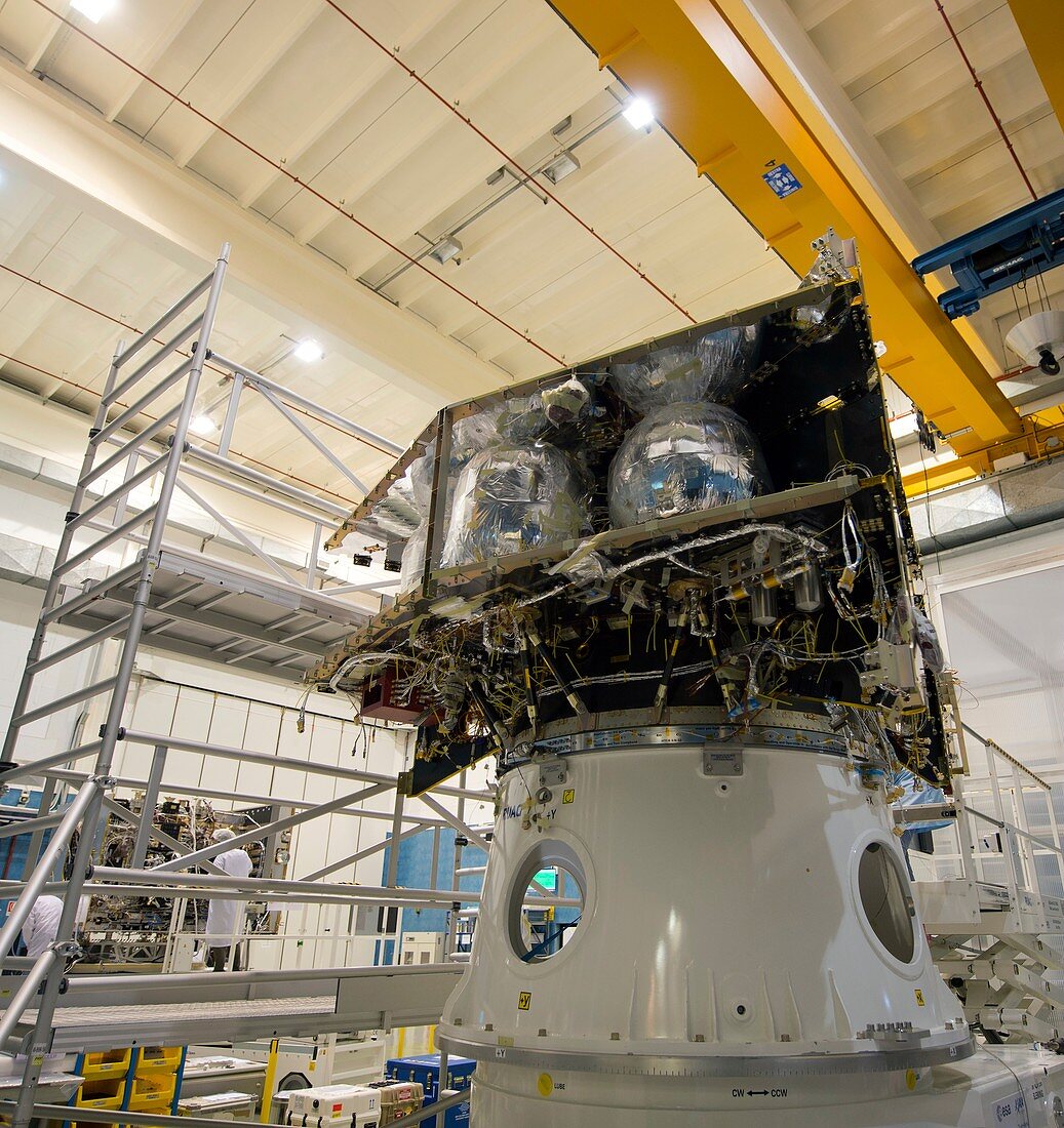 BepiColombo spacecraft integration