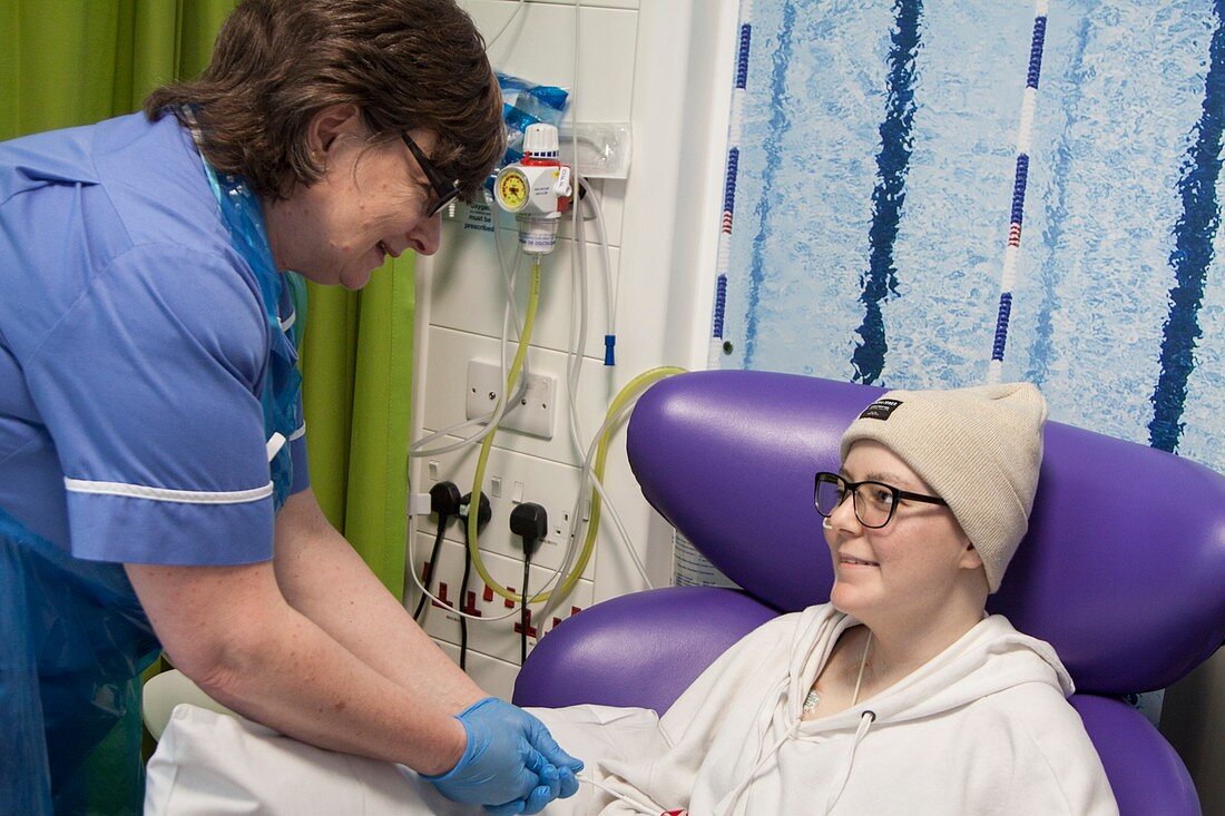 Hospital adolescent cancer ward