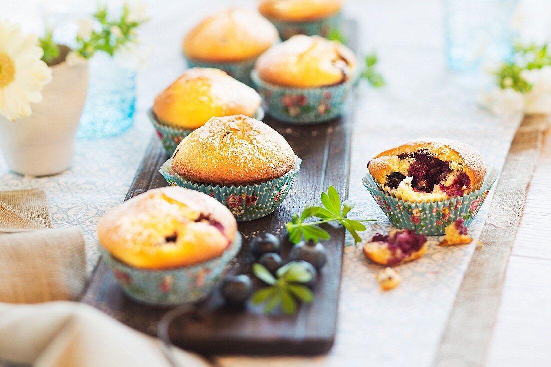 Fresh Baked Blueberry Muffin