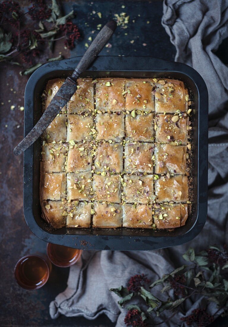 Vegan baklava