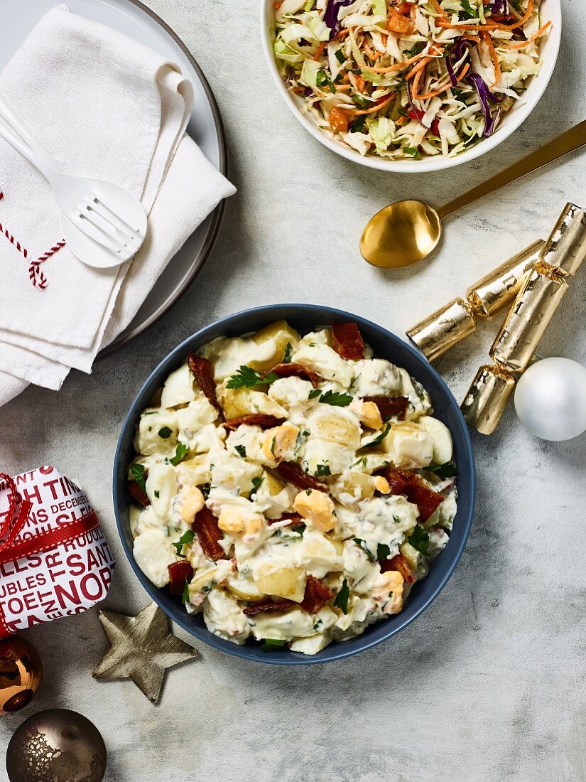 Kartoffelsalat zu Weihnachten