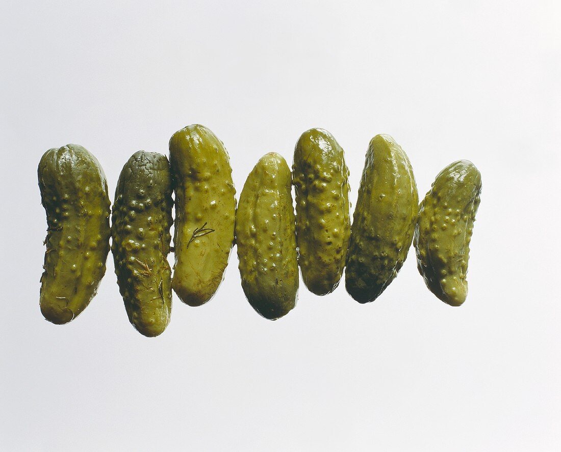 Several Dill Pickles