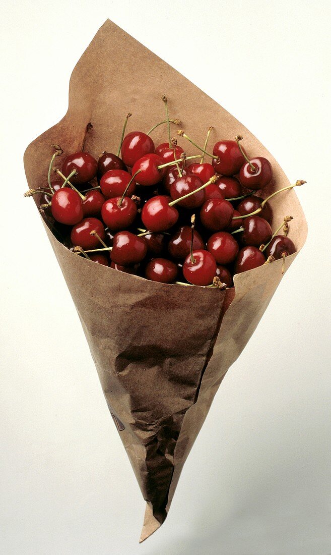 Cherries in a Paper Bag