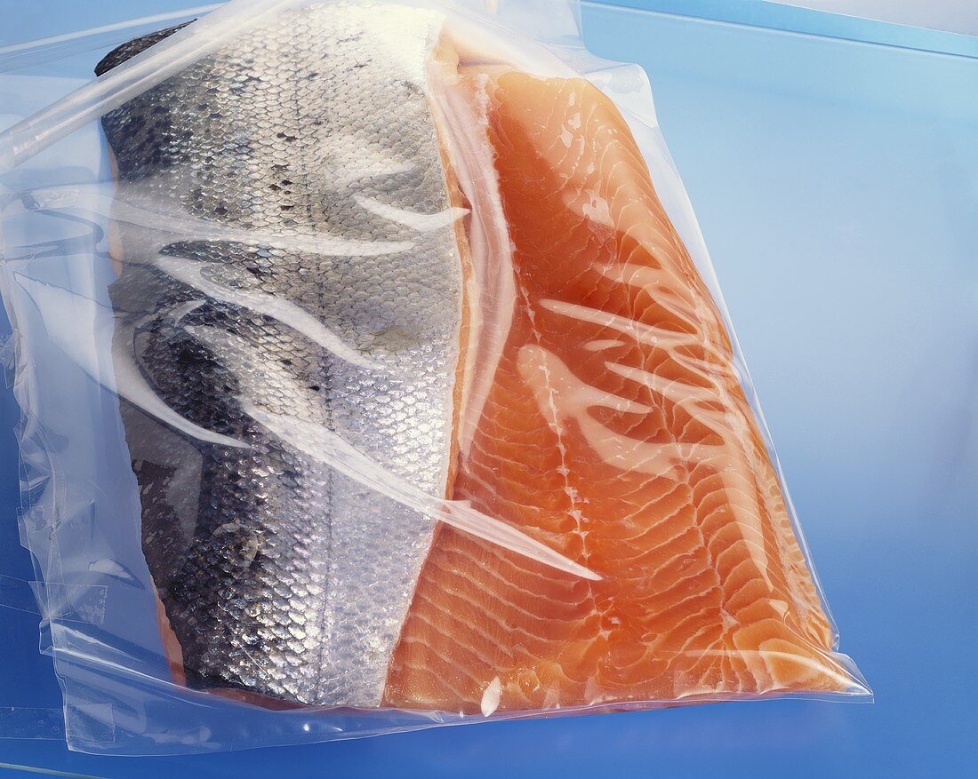 Salmon in a Plastic Bag
