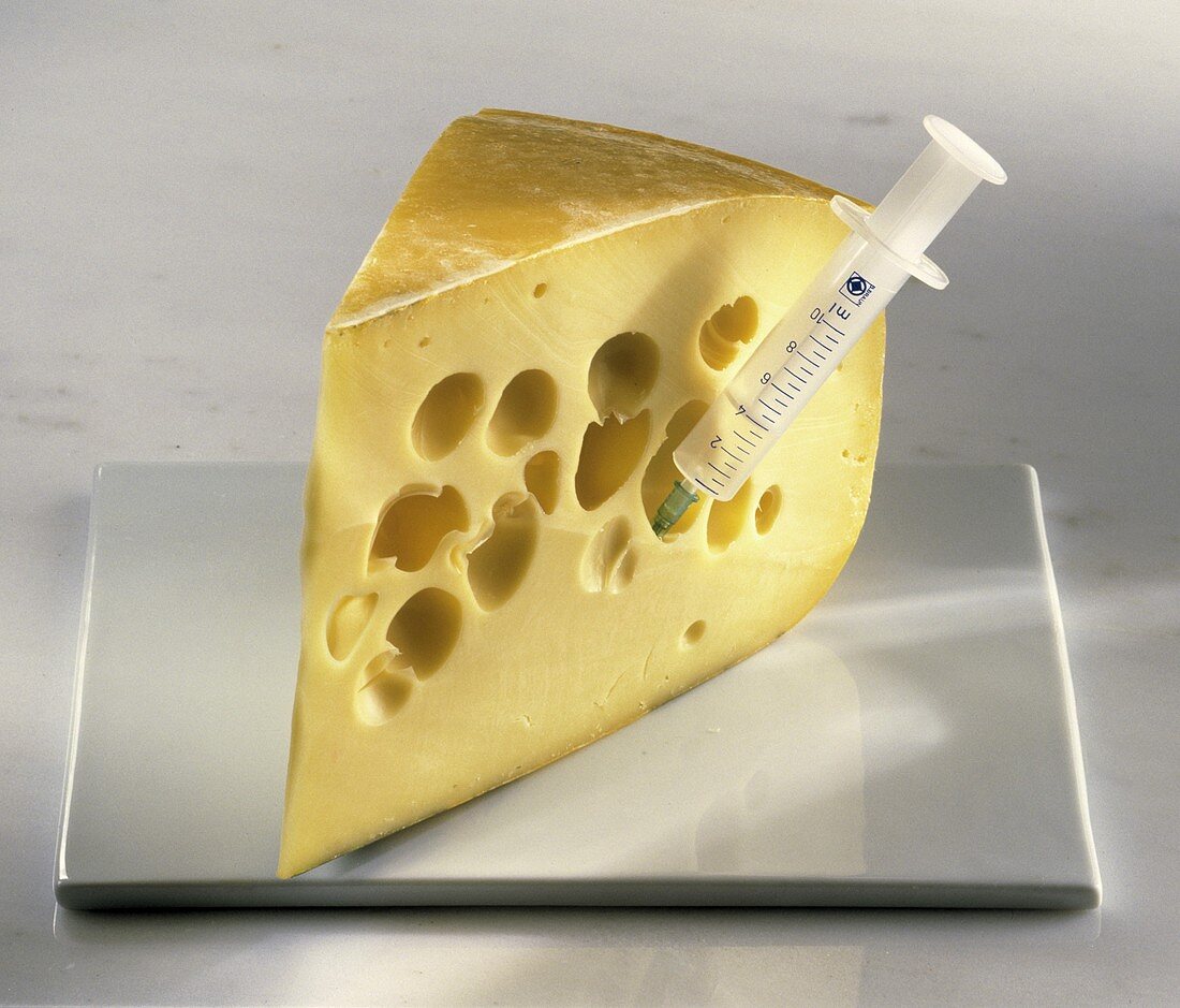 Emmentaler Käse & Spritze