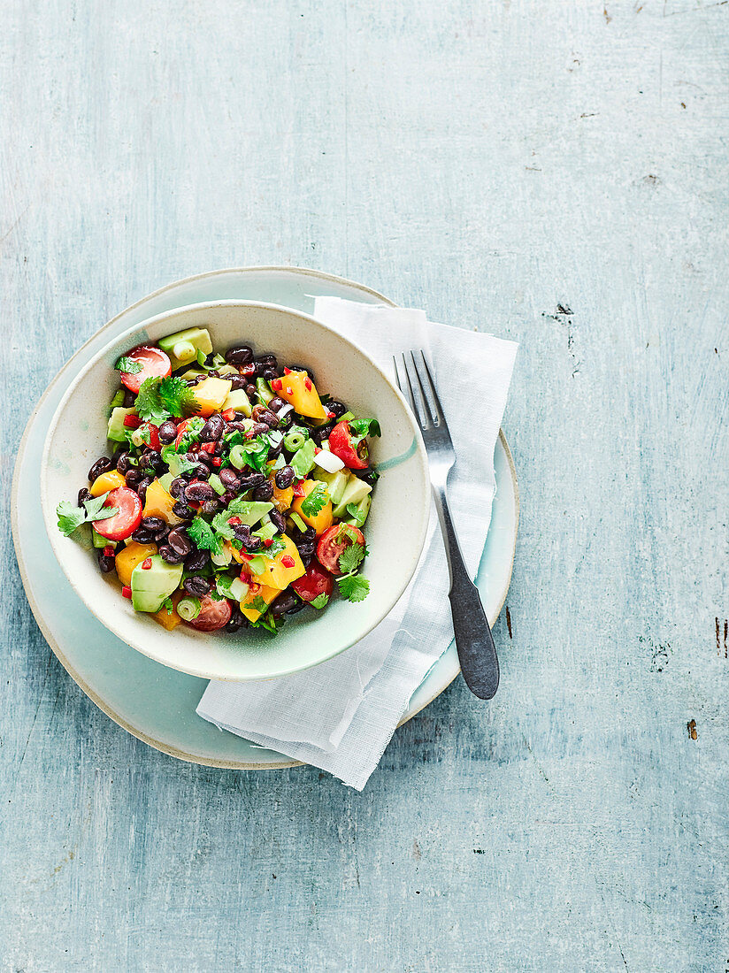 Black Bean and Mango Salad