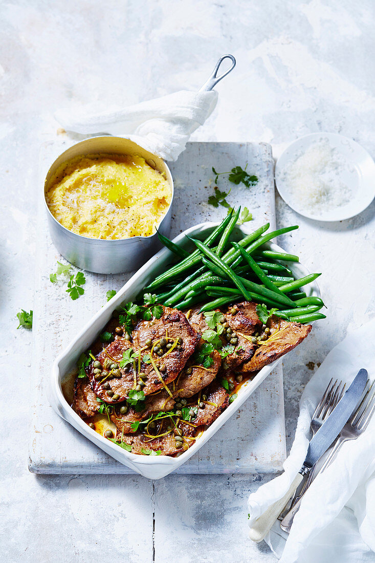 Veal with Lemon Capers