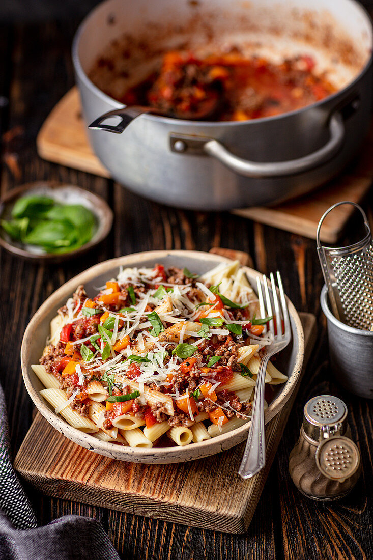 Penne Bolognese