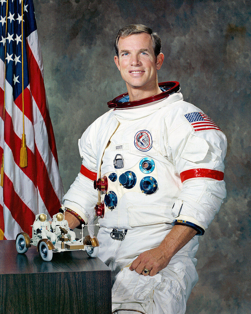 David R. Scott,Apollo 15 Commander