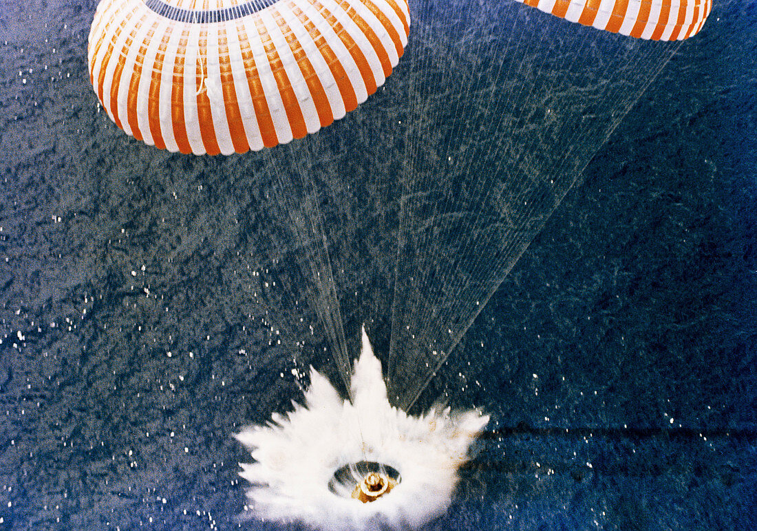 Apollo 15 splashdown,1971