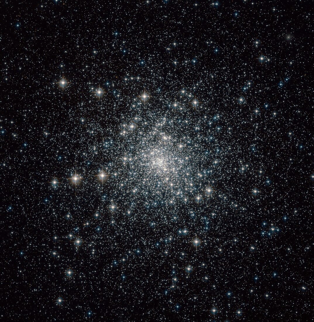 Messier 30 globular star cluster,Hubble image