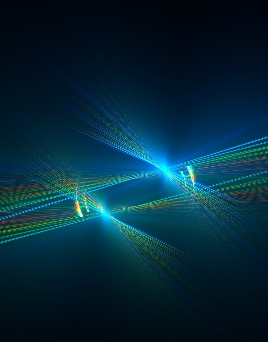 Spectral light beams