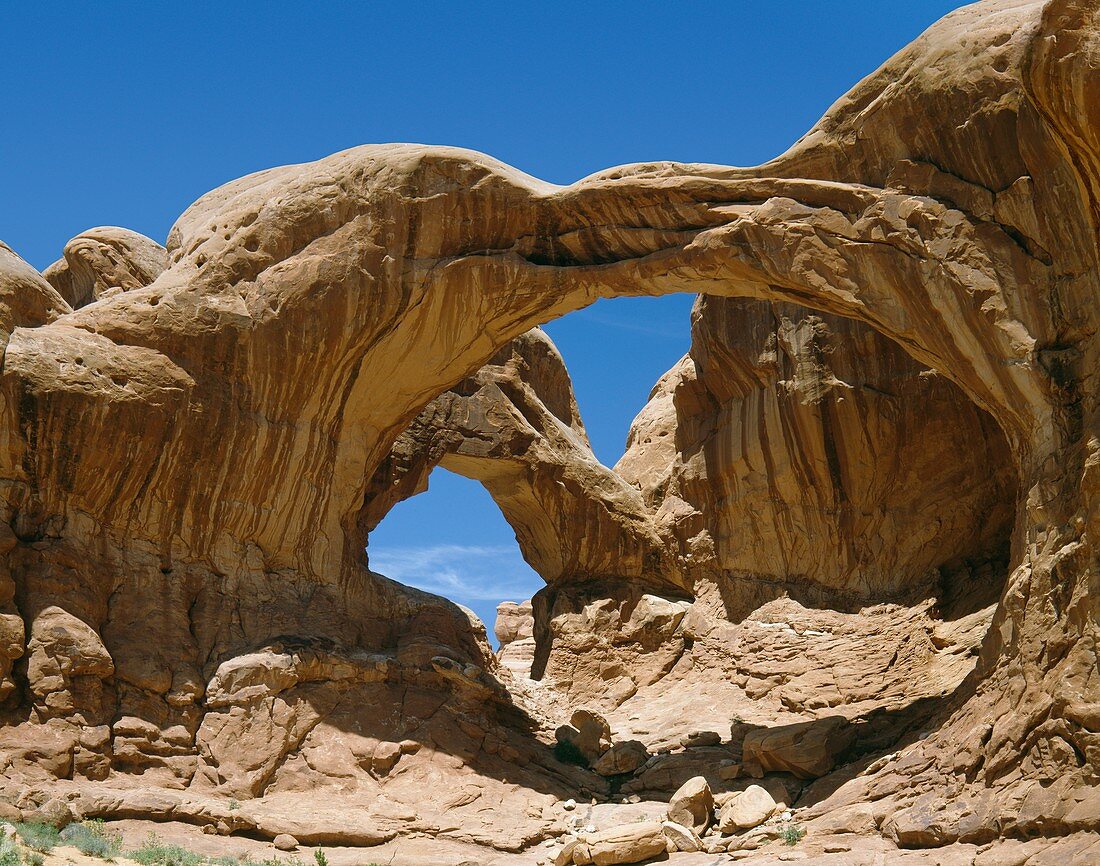 Double Arch,Arches National Park.
