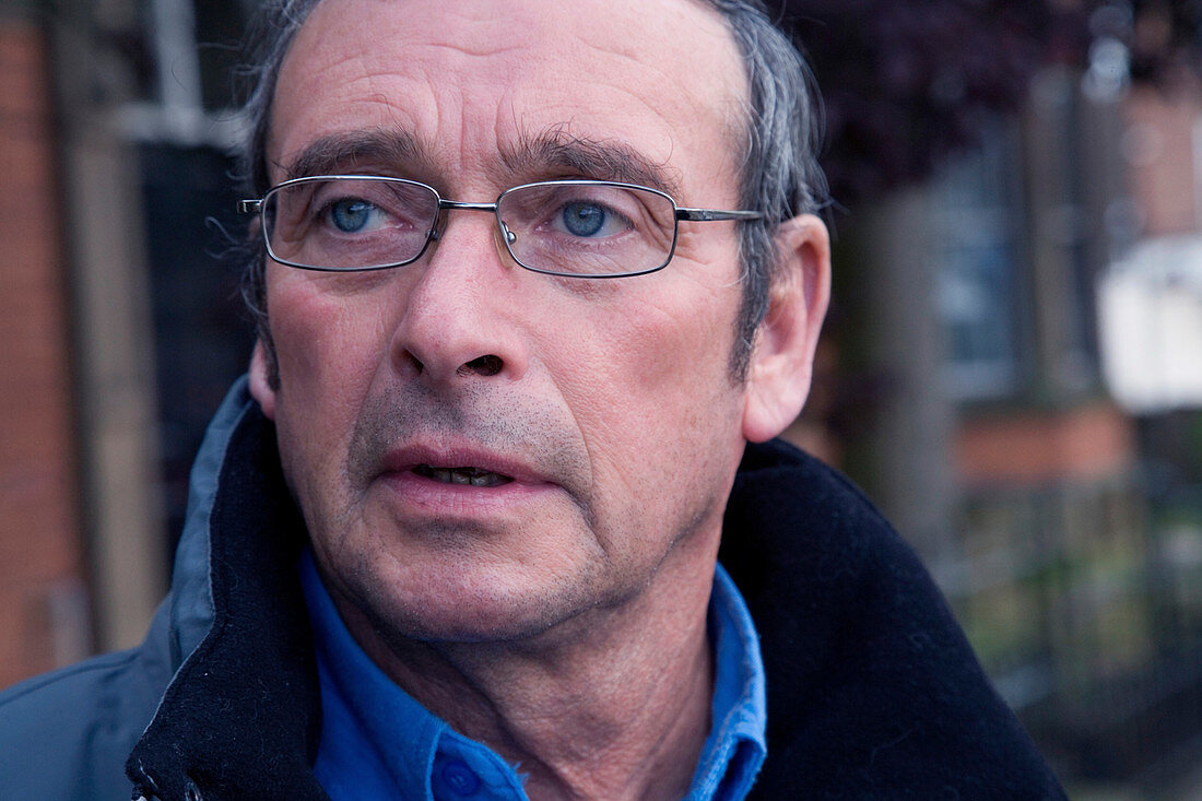 Portrait of a man looking thoughtful